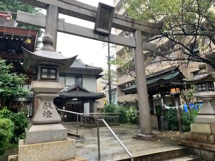 白龍神社の鳥居
