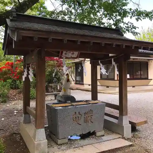 鷲宮神社の手水舎