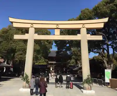 明治神宮の鳥居