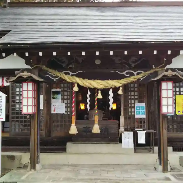 祖母井神社の本殿・本堂