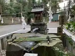 曾屋神社の手水