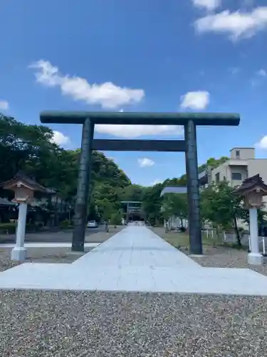 岐阜護國神社の鳥居