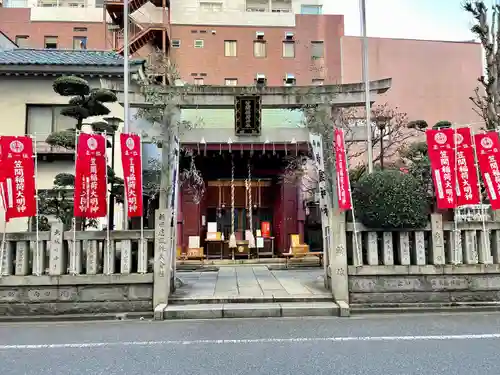 笠間稲荷神社 東京別社の鳥居