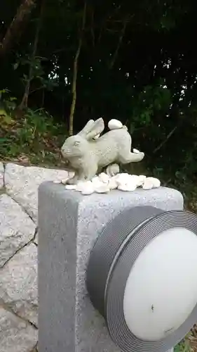 白兎神社の狛犬