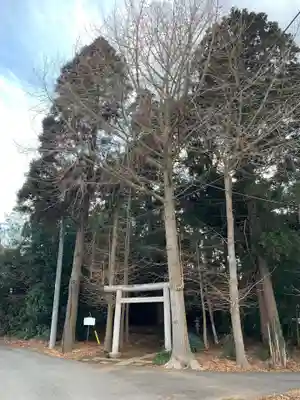 北向きの道祖神(千葉県)