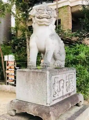 菅生神社の狛犬