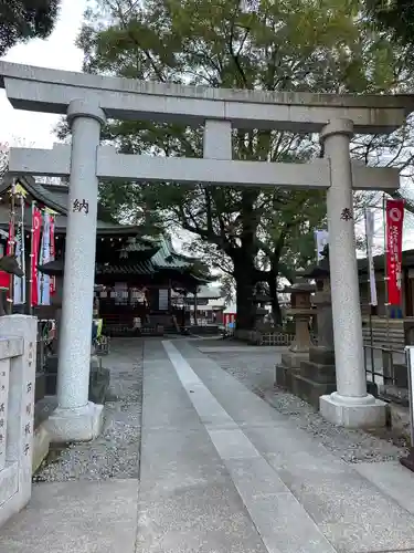 王子稲荷神社の鳥居