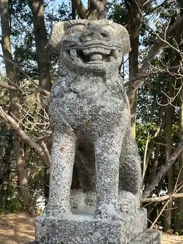 周防國総社宮 佐波神社の狛犬