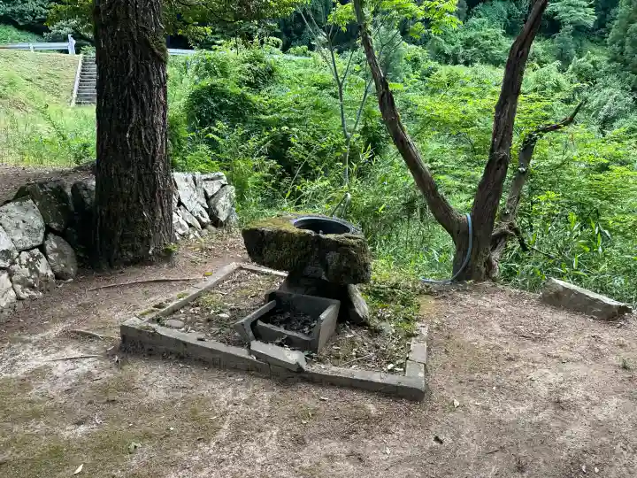 板益神社の手水舎