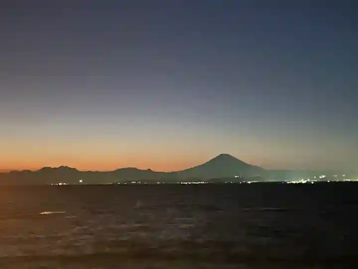 江島神社の景色