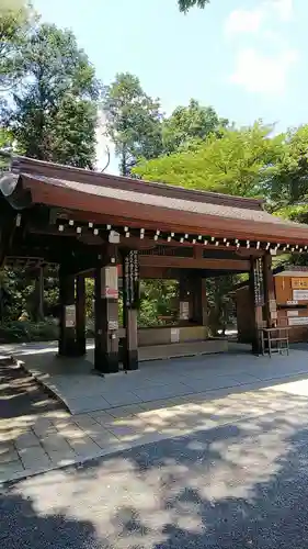 明治神宮の手水舎