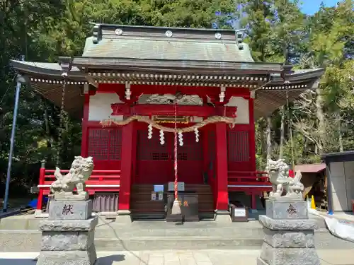南大沢八幡神社の本殿・本堂