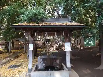 ときわ台天祖神社の手水舎