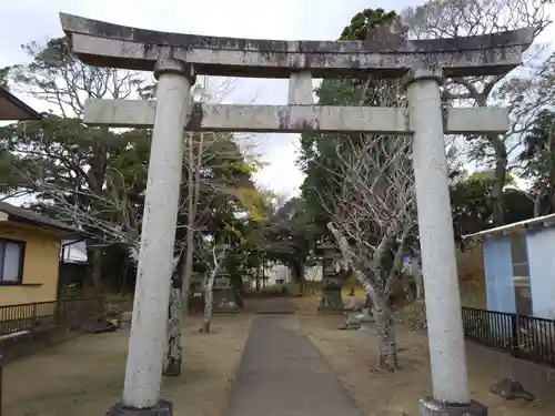 増田神社の鳥居