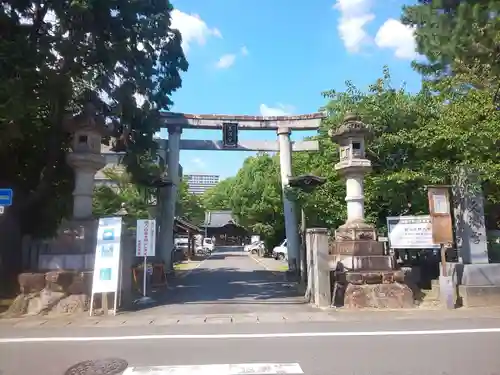 加納天満宮の鳥居