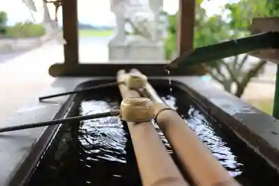原鹿神社の手水舎