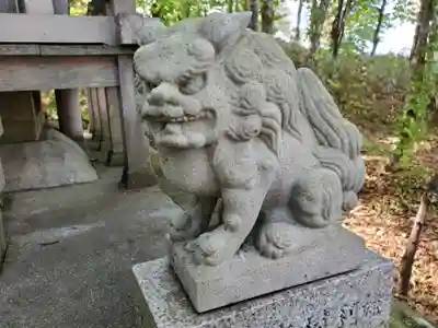 小樽天狗山神社の狛犬