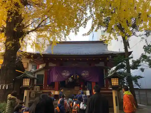 日本橋日枝神社の本殿・本堂