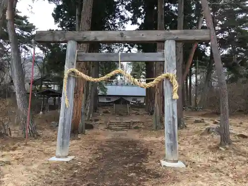 皇大神社(真田御屋敷跡)の鳥居