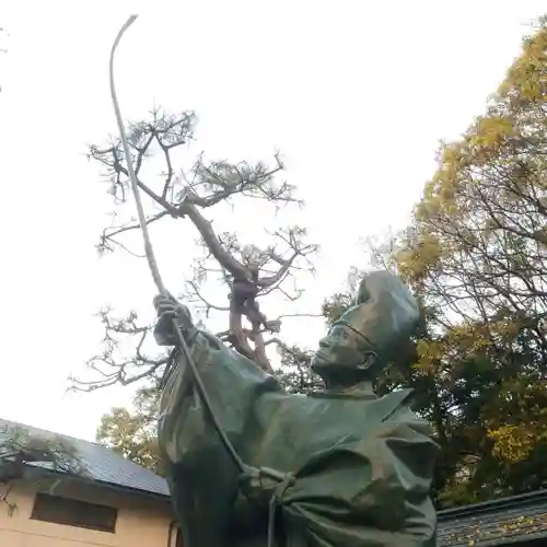 香取神社の像