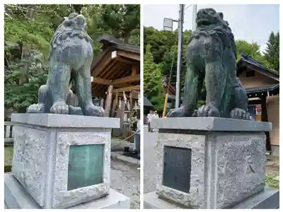 諏訪大社の狛犬