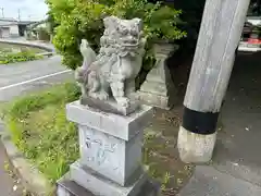 田中神社の狛犬