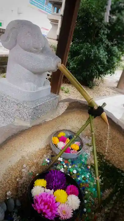 三輪神社の手水舎