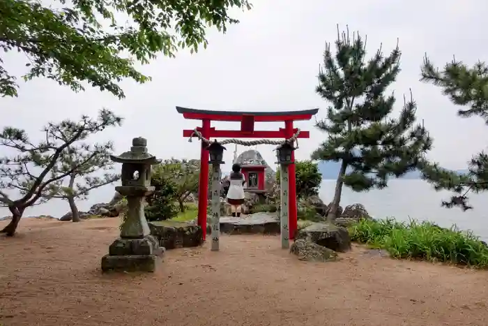 藤ヶ崎龍神社の鳥居