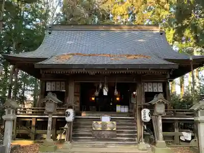黒田原神社の本殿・本堂