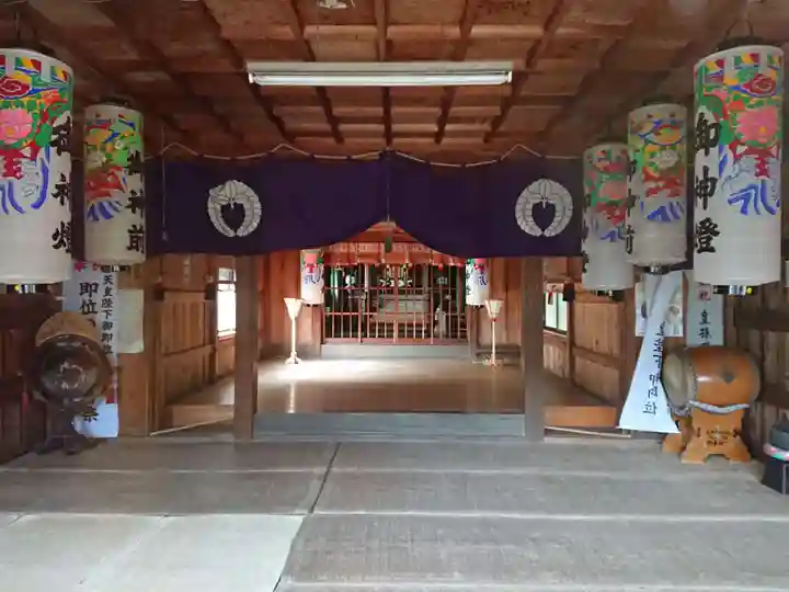 羽梨神社の本殿・本堂