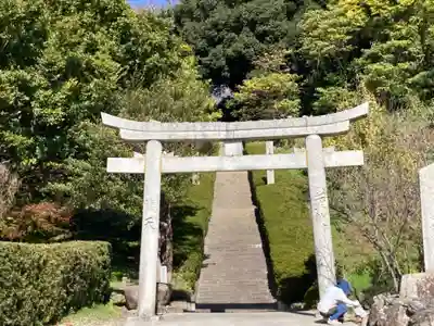 素鵞神社の鳥居