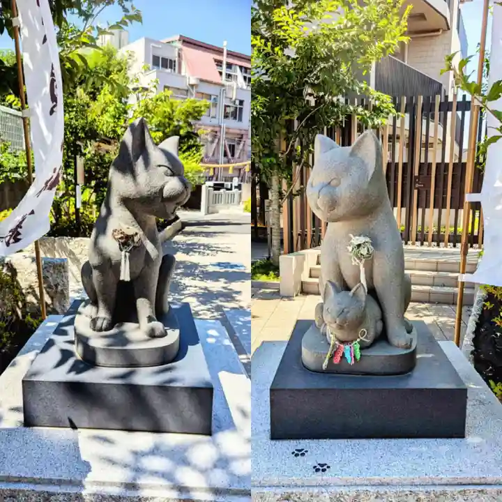駒込妙義神社の狛犬