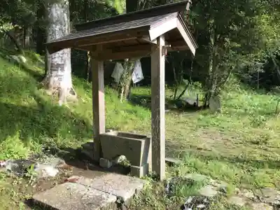 鵜羽神社の手水舎