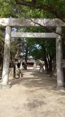 小垣江神明神社の鳥居