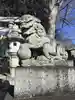 (下館)羽黒神社の狛犬