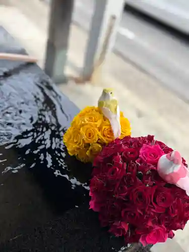 上尾御嶽神社の手水舎