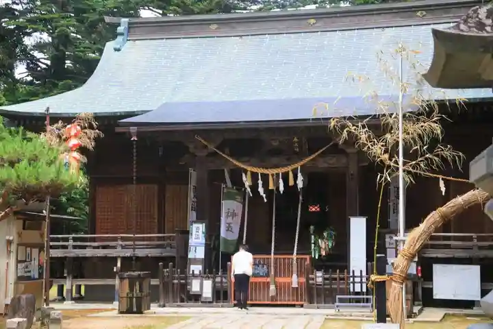 三春大神宮の本殿・本堂
