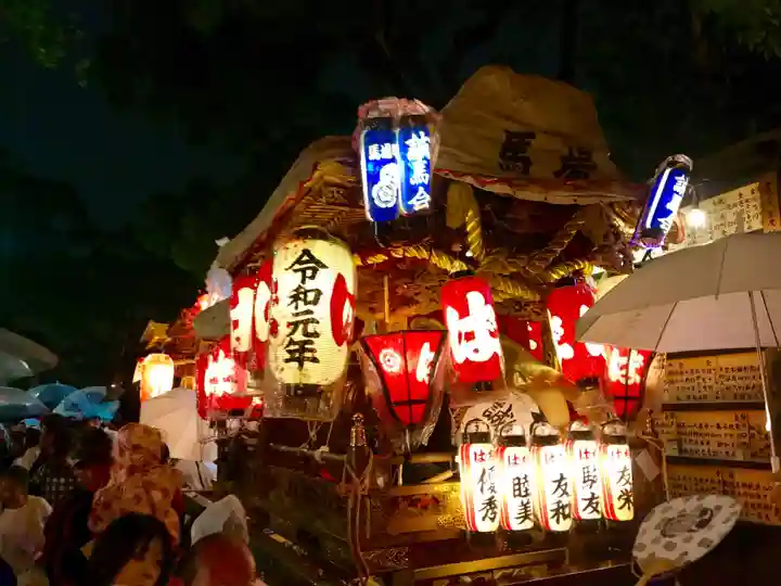 杭全神社のお祭り