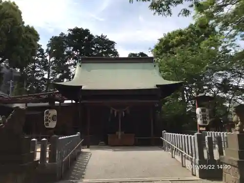 星川杉山神社の本殿・本堂