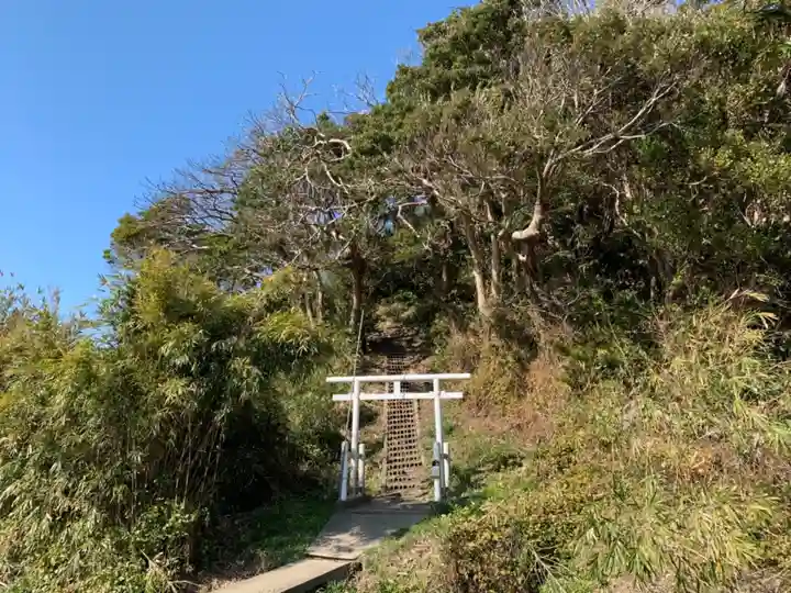 お天狗様の鳥居