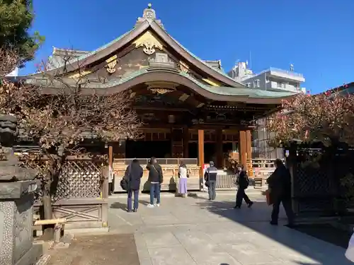 湯島天満宮の本殿・本堂