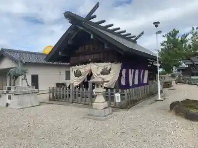 八劔社の本殿・本堂