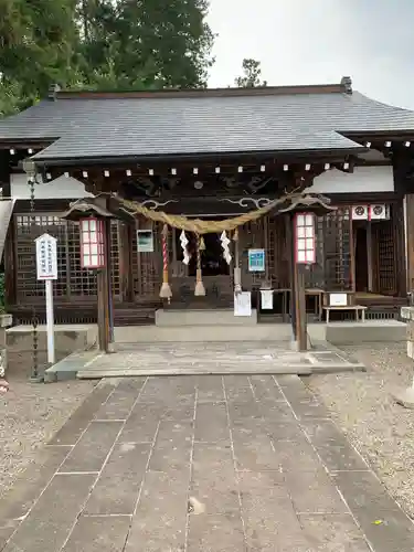 祖母井神社の本殿