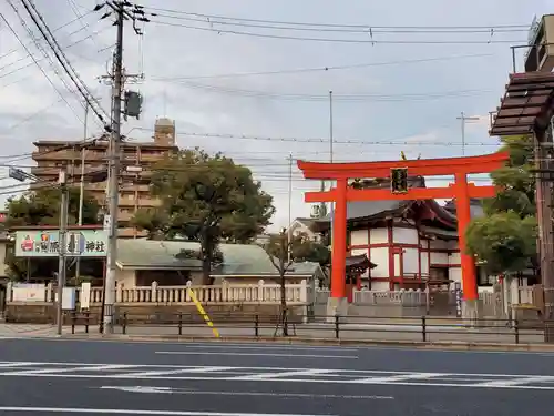 柳原蛭子神社の鳥居