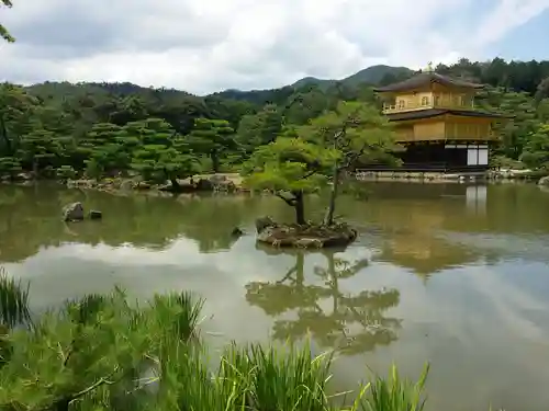 鹿苑寺（金閣寺）の庭園