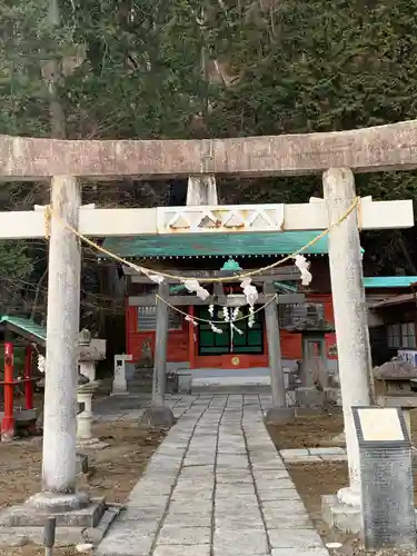 清瀧神社の鳥居