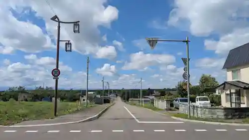 忠類神社の景色