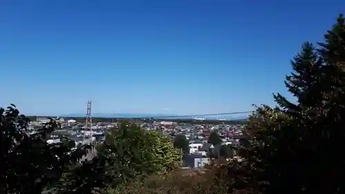 星置神社の景色