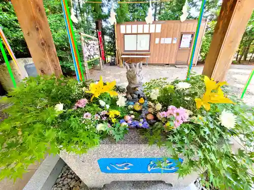 滑川神社 - 仕事と子どもの守り神の手水