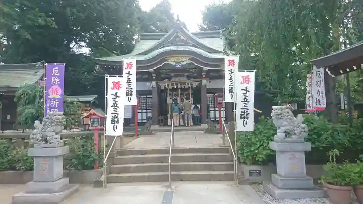 川越八幡宮の本殿・本堂